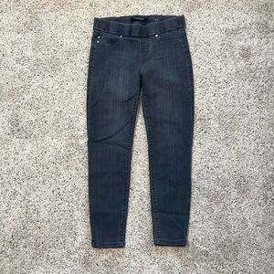 Liverpool Gray Pull on Ankle Jeggings Size 6 Petite 6P